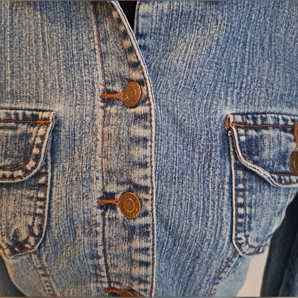 Baccini Women's Jean Jacket   Size S - Picture 2 of 11
